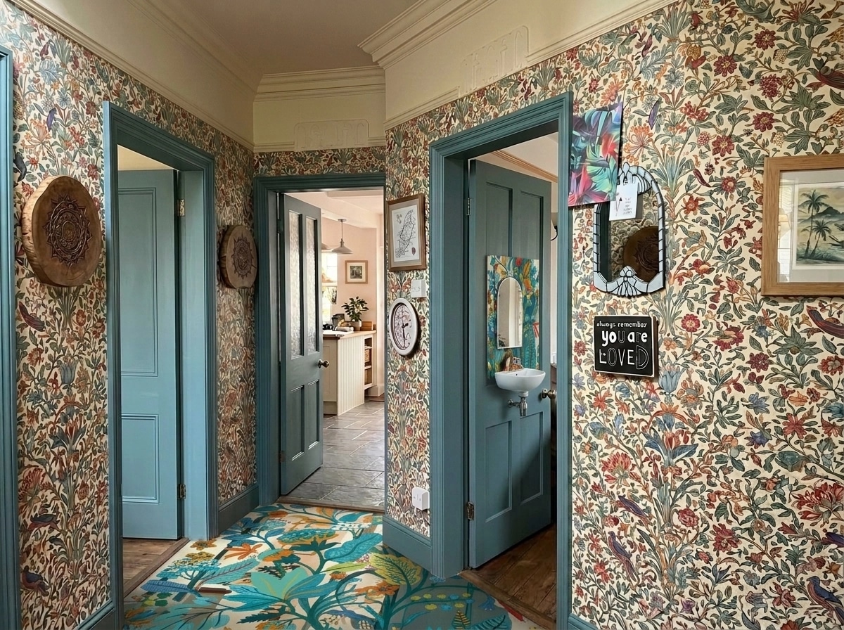 Hallway interior in no_style style — photo by GenRoom AI