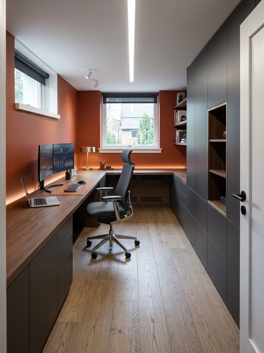Interior design in Contemporary style — home_office by GenRoom AI