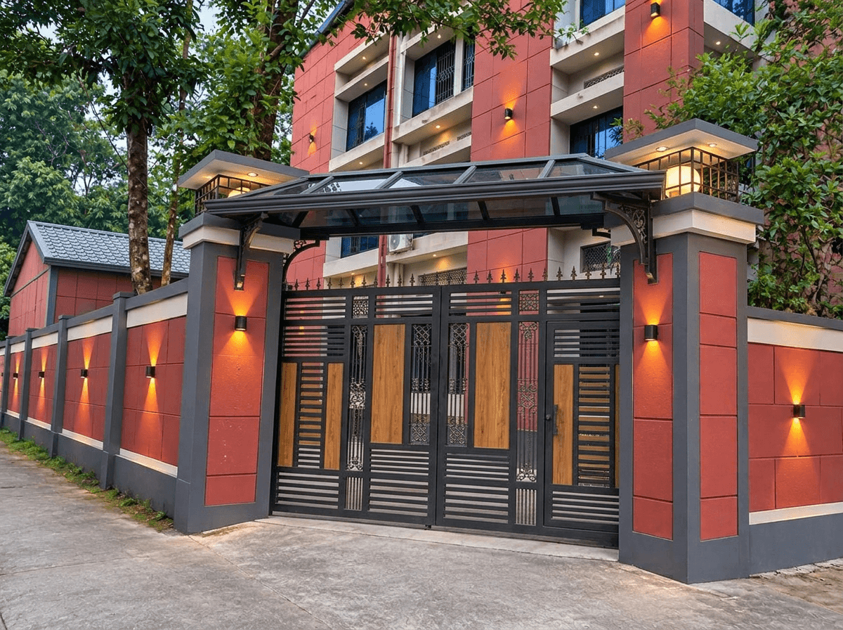 Facade design in no_style style — photo by GenRoom AI