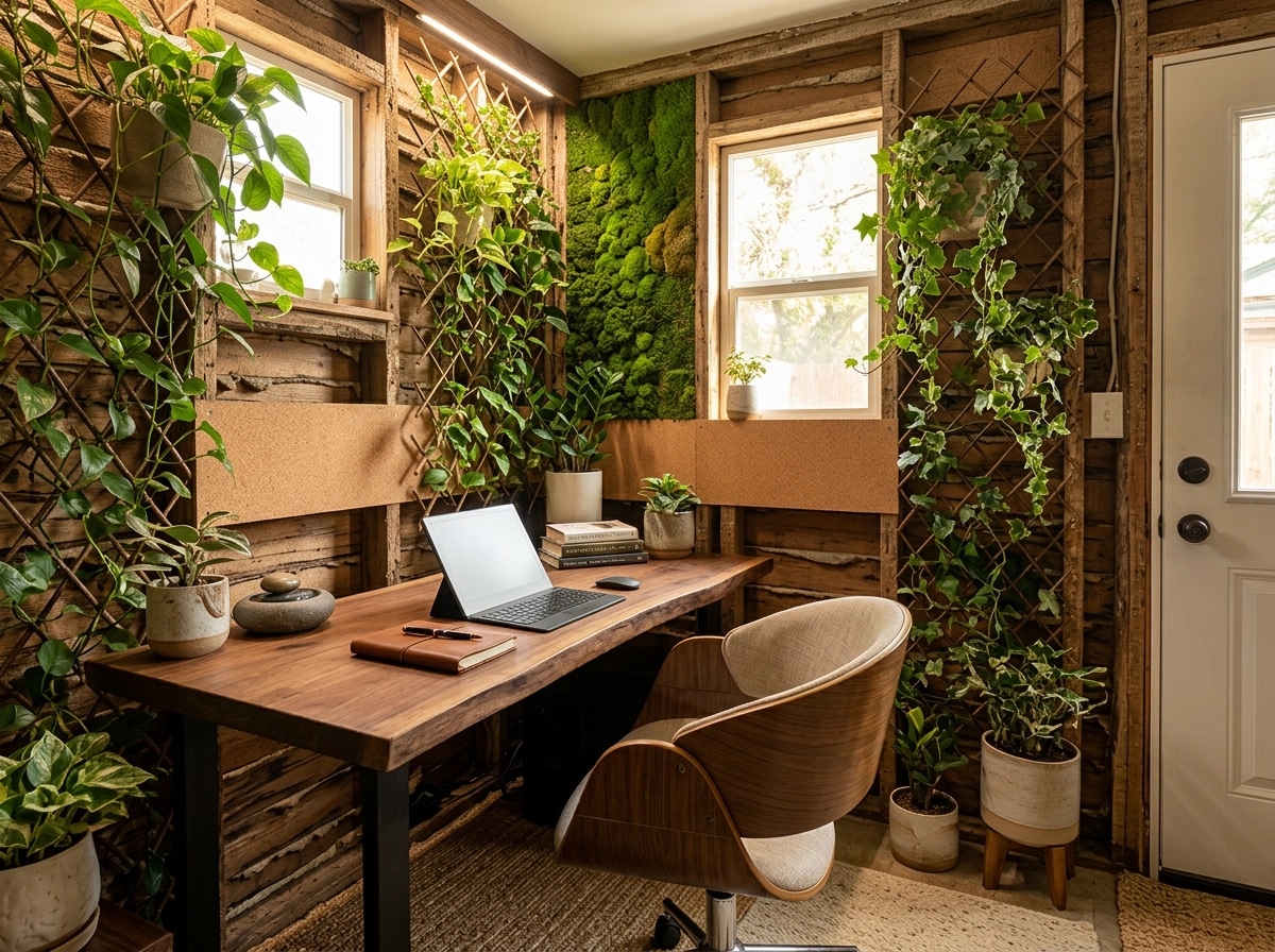 Interior design in Biophilic style — Office by GenRoom AI