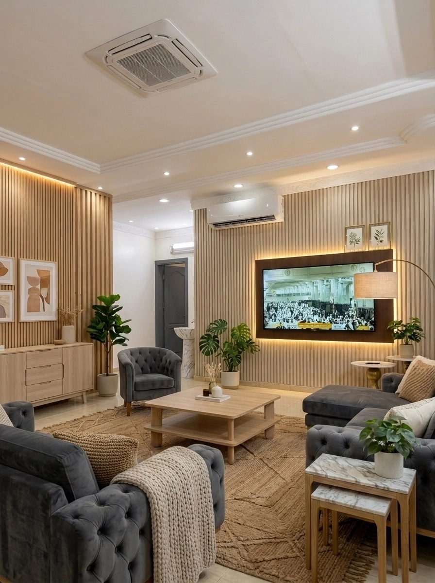 Scandinavian Living Room design — interior photo by GenRoom AI