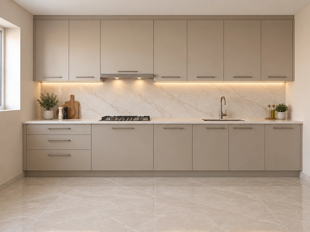 Kitchen interior in no_style style — photo by GenRoom AI
