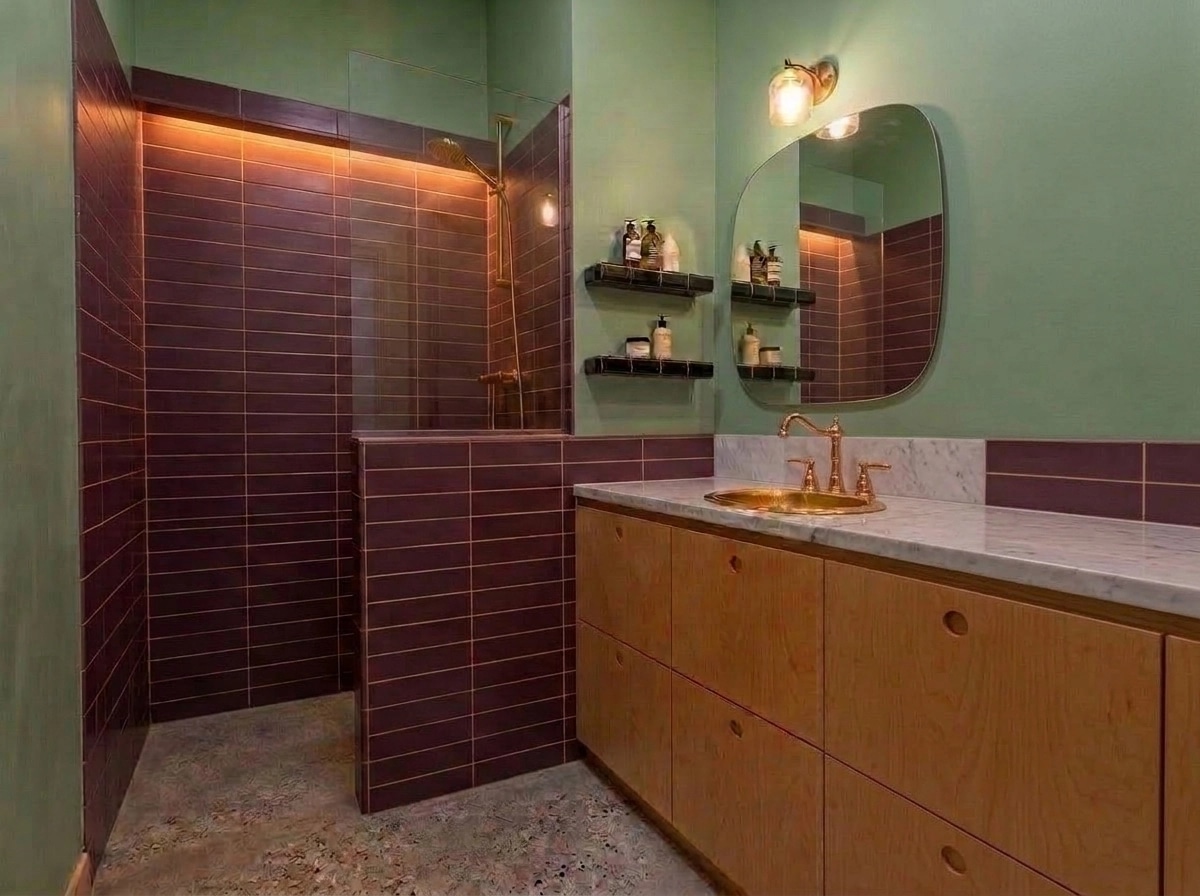 Bathroom interior in no_style style — photo by GenRoom AI