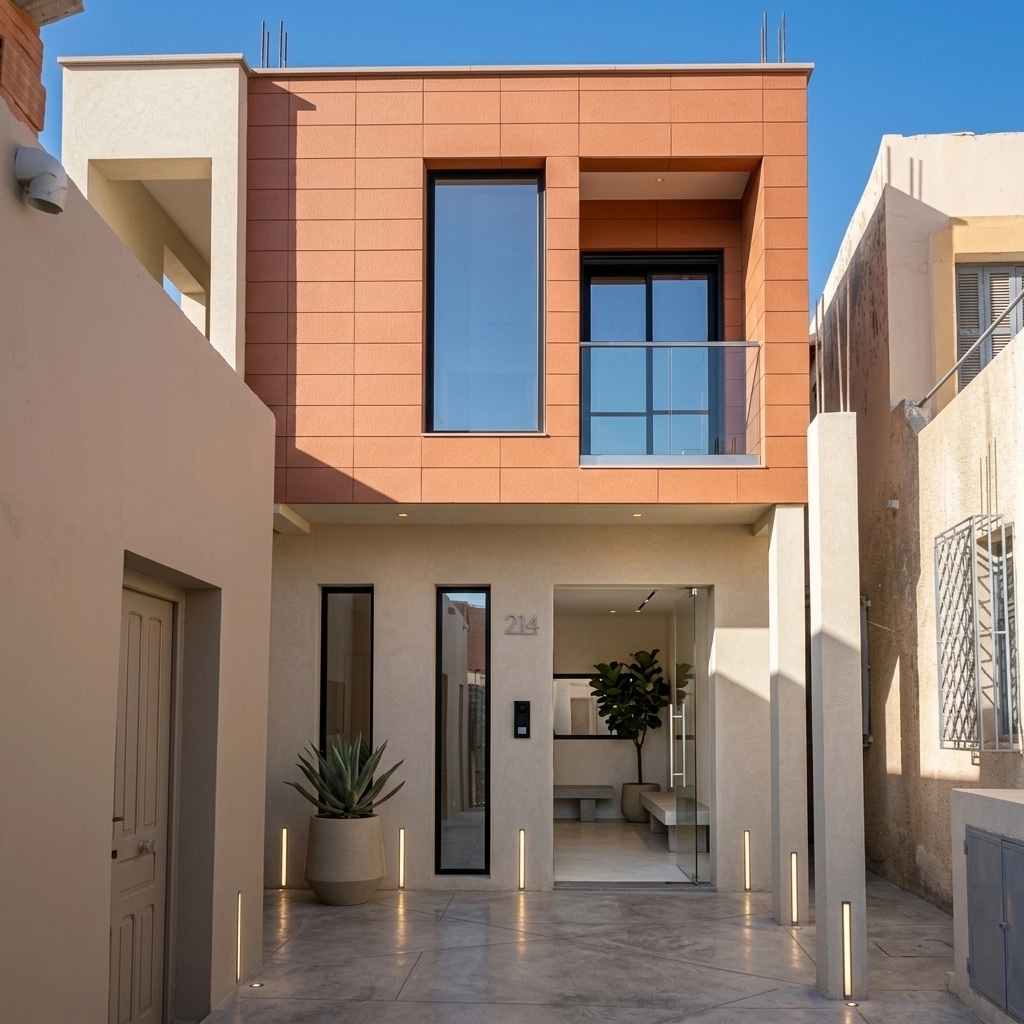 Facade design in Minimalist Facade style — Facade by GenRoom AI