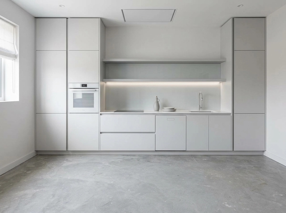 Minimalism Κουζίνα design — interior photo by GenRoom AI
