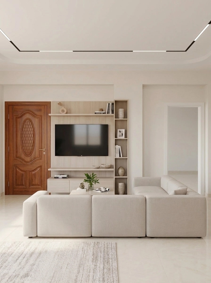 Interior design in Minimalism style — Office by GenRoom AI