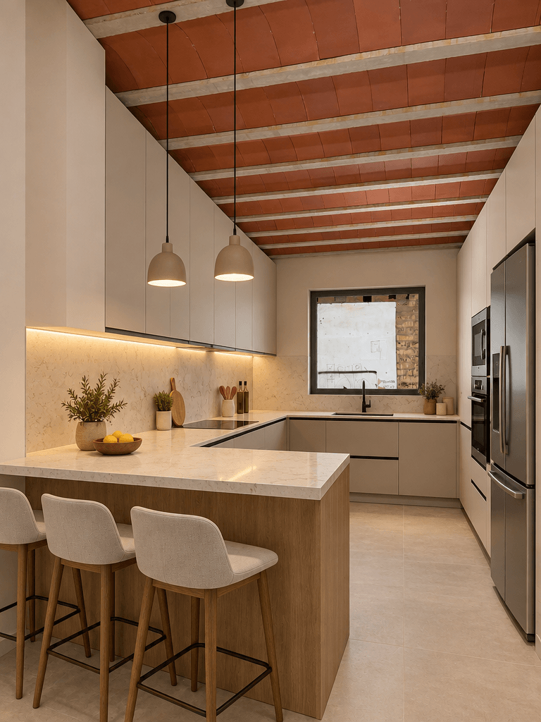 Kitchen interior in no_style style — photo by GenRoom AI