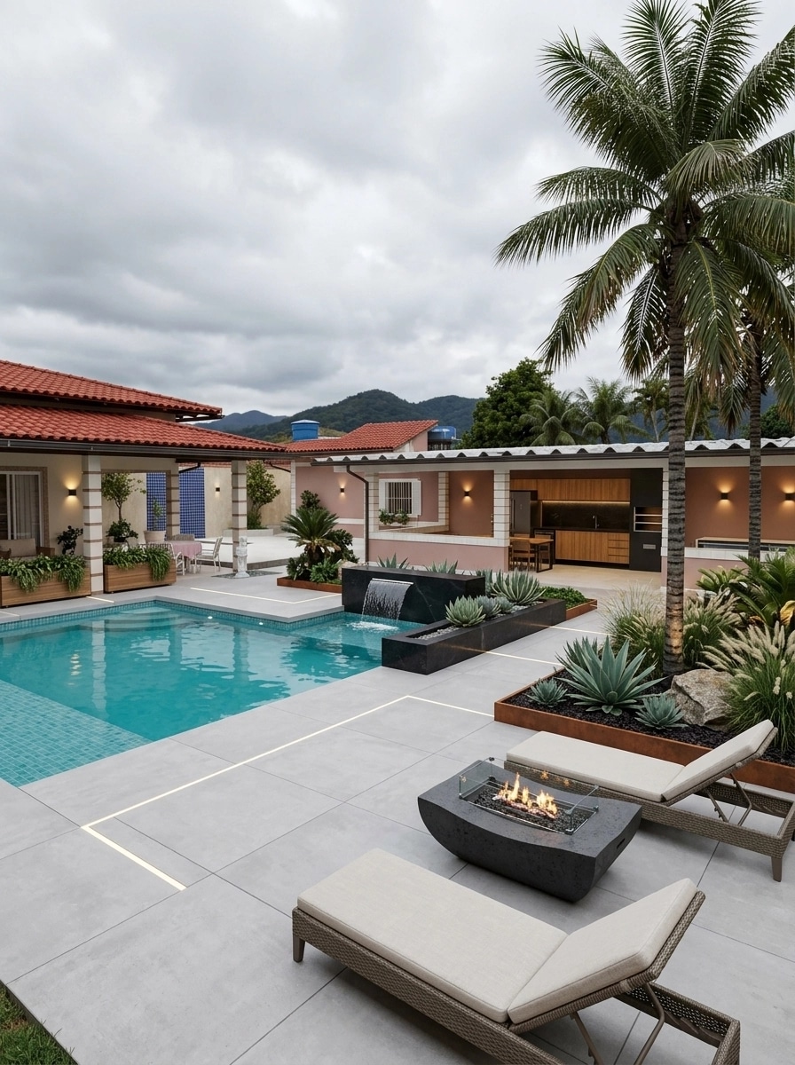 Contemporary Yard Yard design — yard photo by GenRoom AI