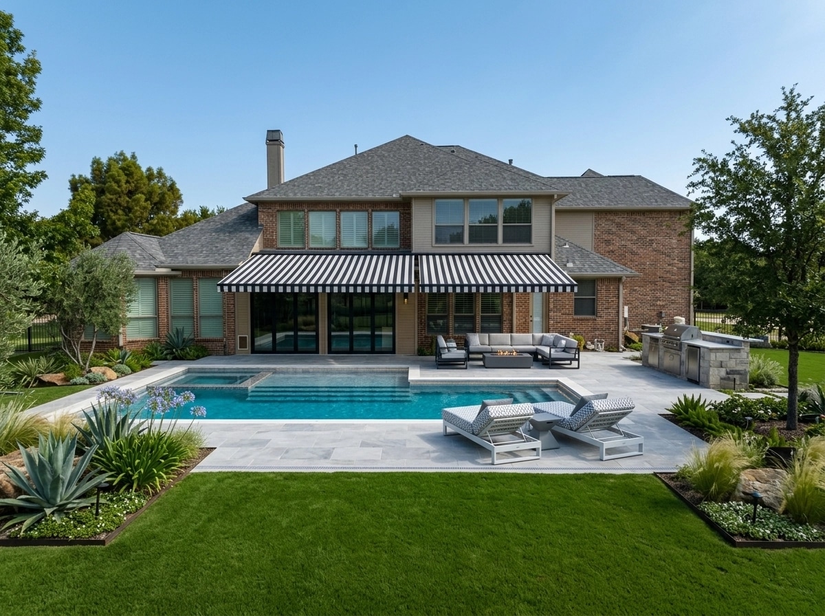 Landscape design in Contemporary Yard style — Yard by GenRoom AI