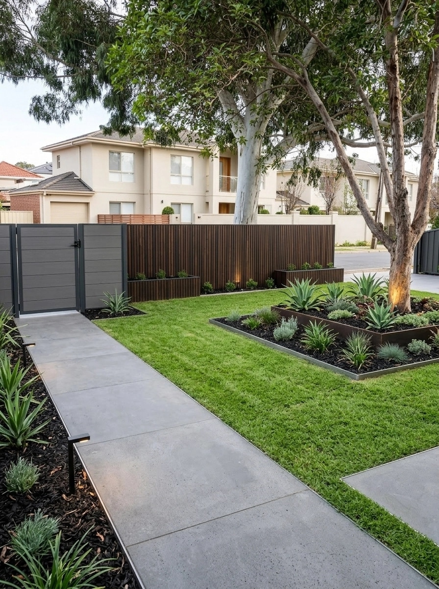 Landscape design in Contemporary Yard style — Yard by GenRoom AI