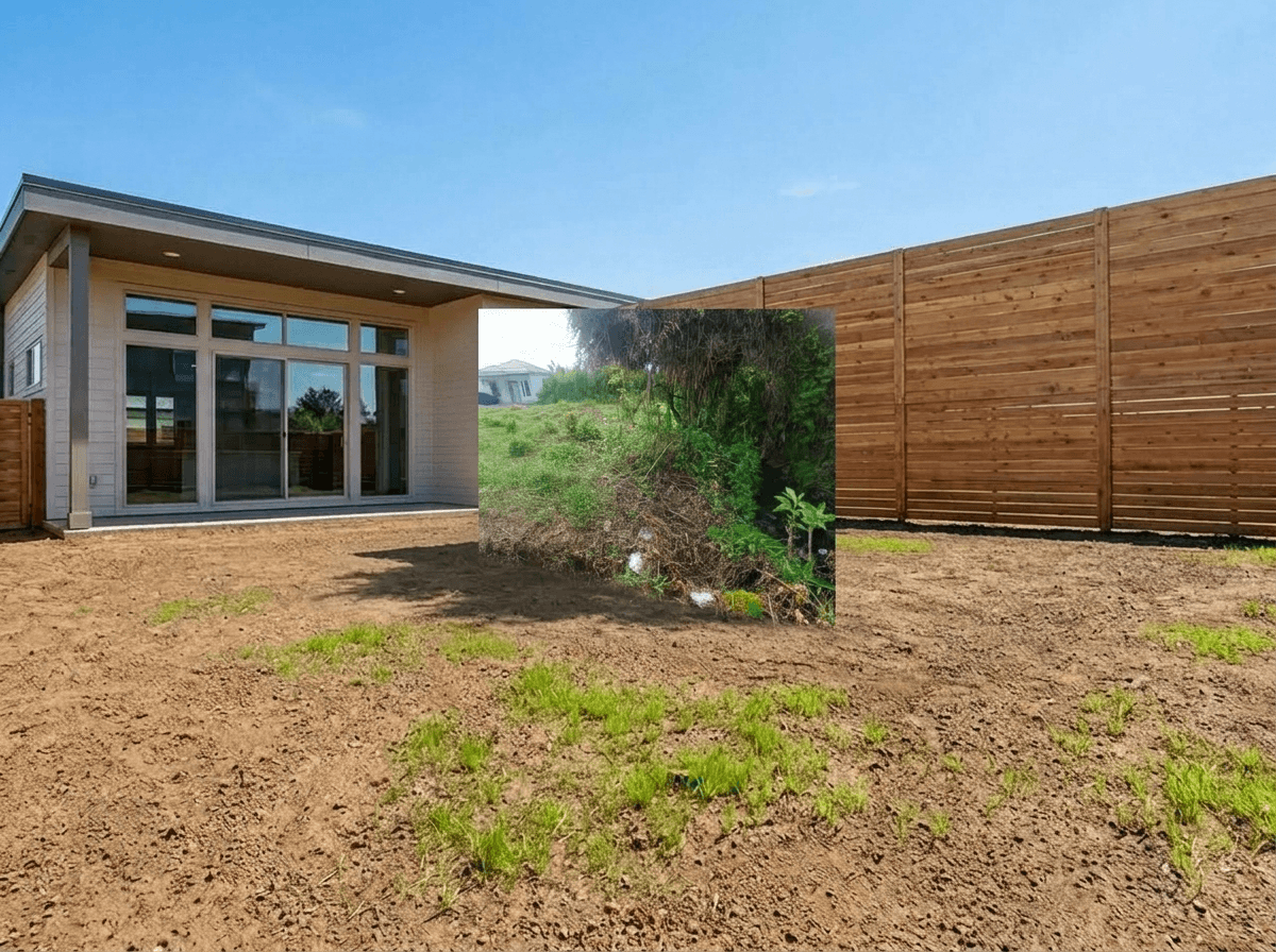 Yard design in no_style style — photo by GenRoom AI