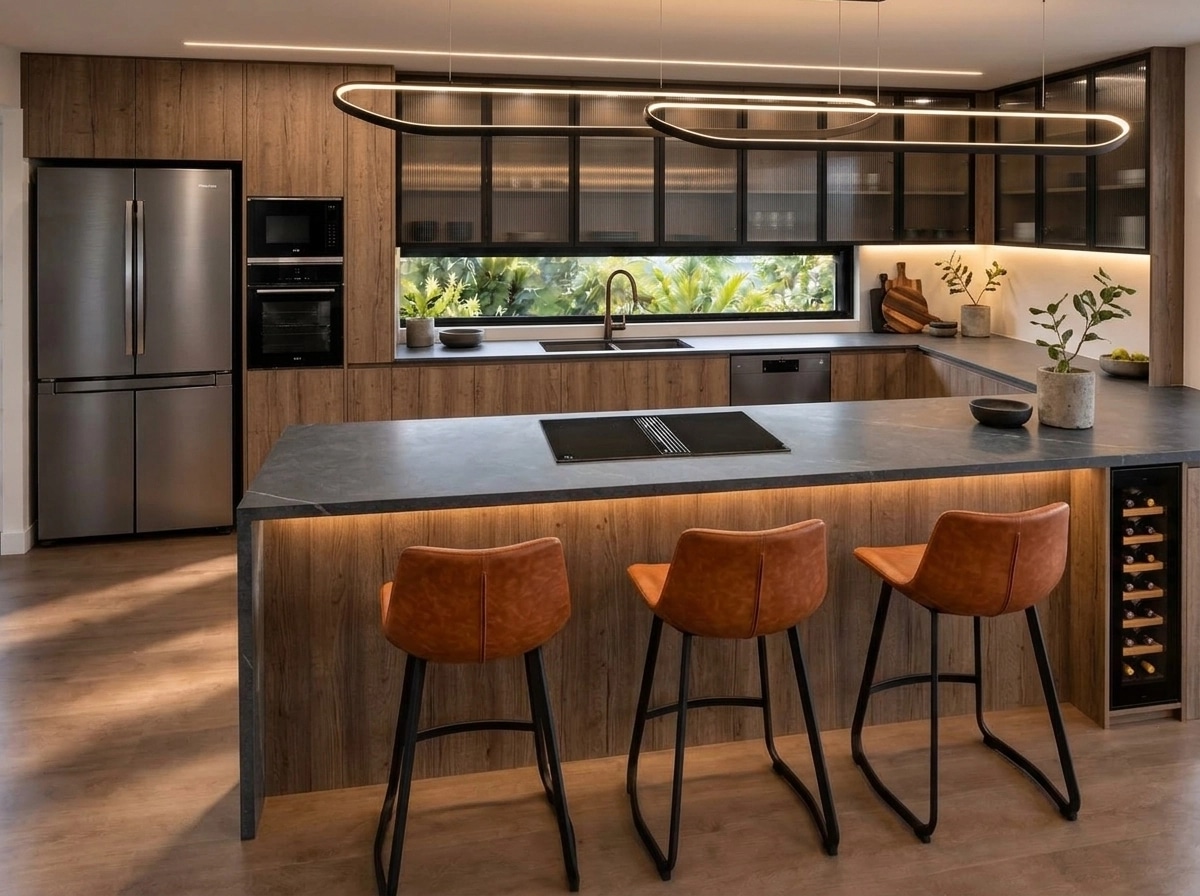 Kitchen interior in no_style style — photo by GenRoom AI