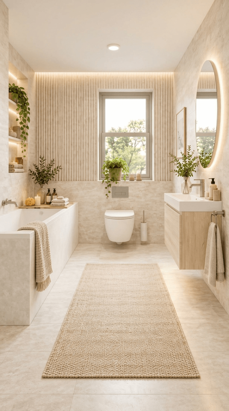 Bathroom interior in no_style style — photo by GenRoom AI