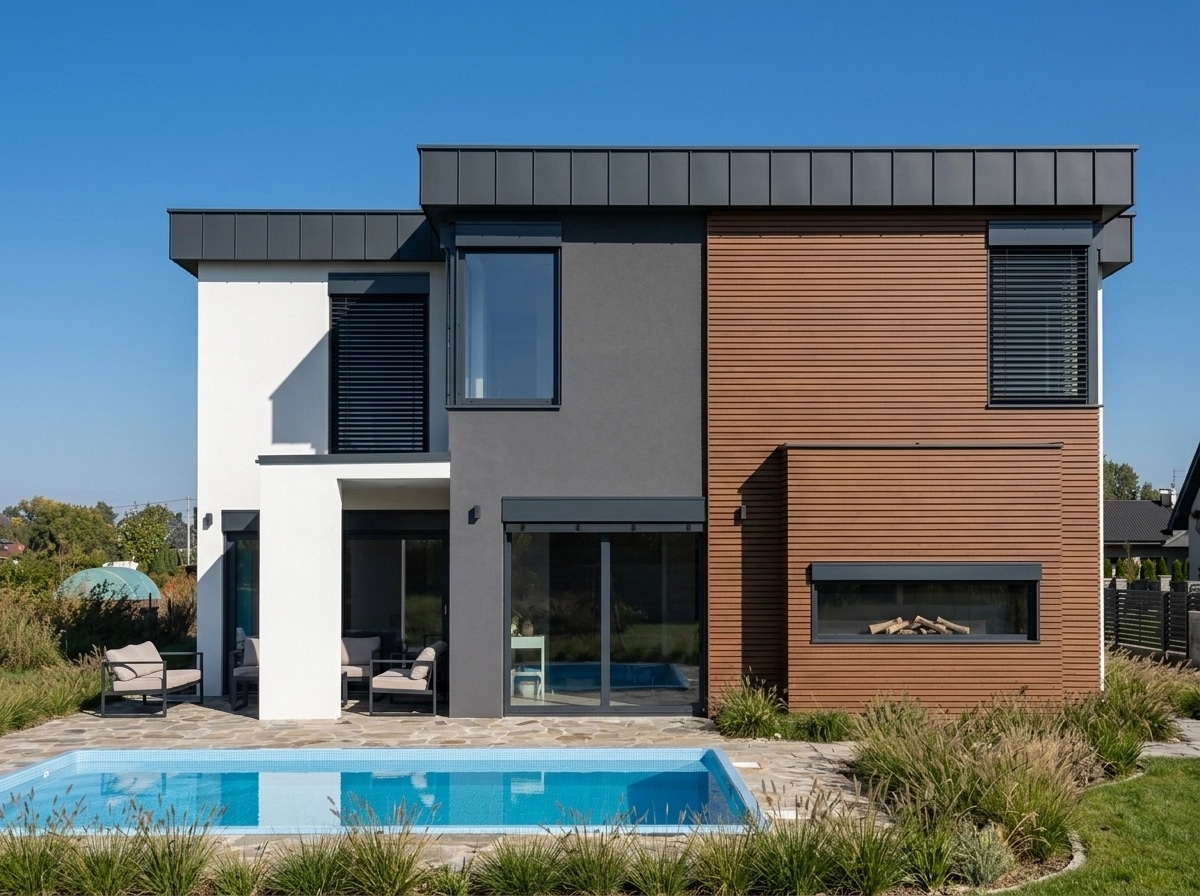 Contemporary Facade Facade design — facade photo by GenRoom AI