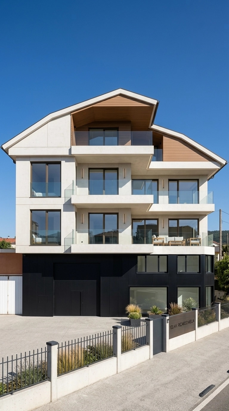 Minimalist Facade Facade design — facade photo by GenRoom AI
