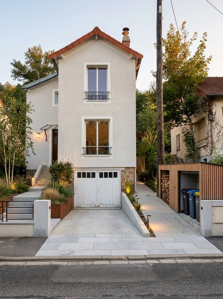 Scandinavian Facade Facade design — facade photo by GenRoom AI