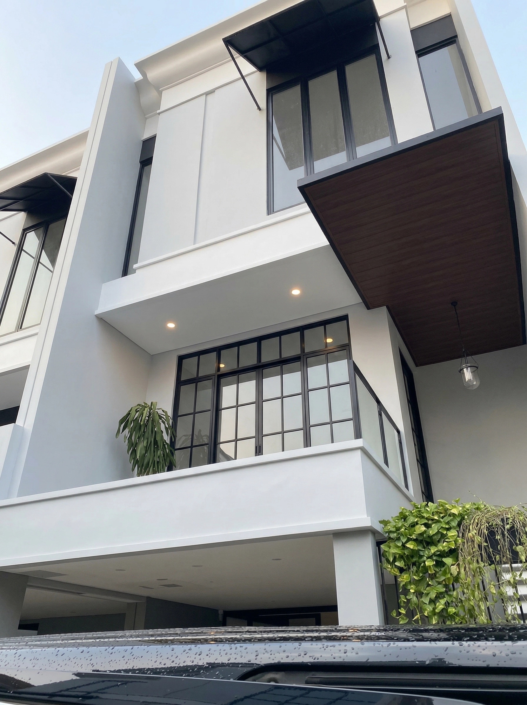 Facade design in Minimalist Facade style — photo by GenRoom AI
