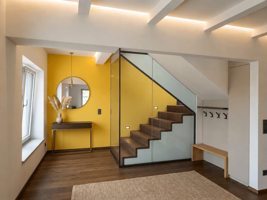 Hallway interior in no_style style — photo by GenRoom AI