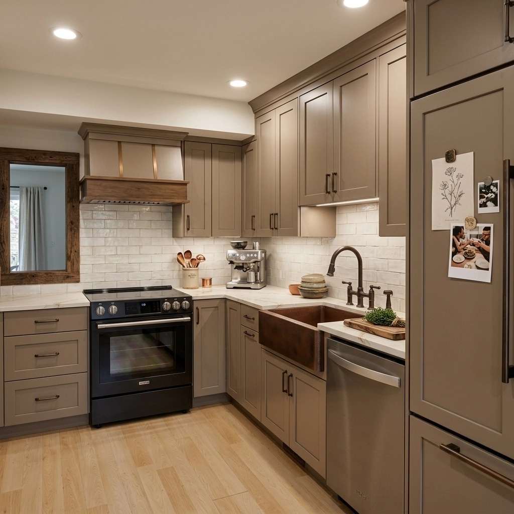 Modern Farmhouse Kitchen design — interior photo by GenRoom AI