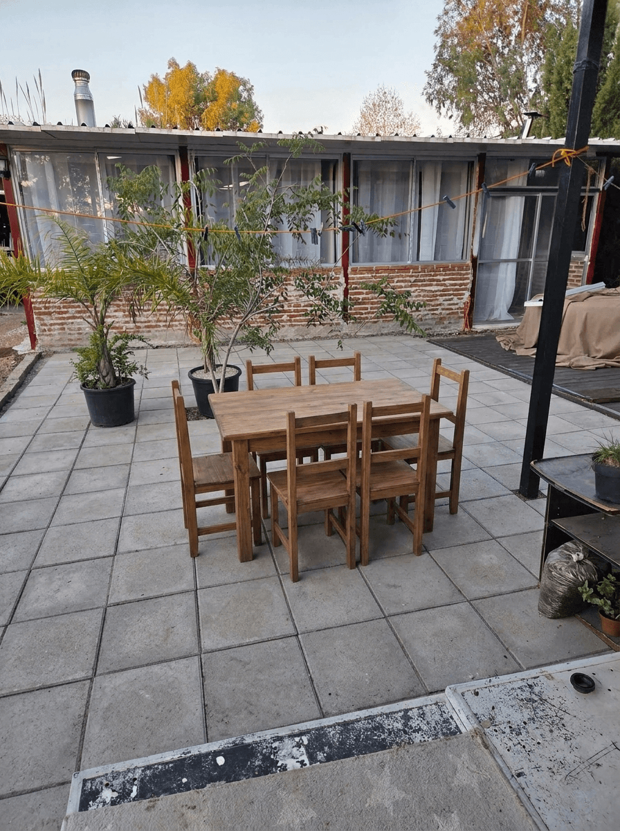 Yard design in no_style style — photo by GenRoom AI