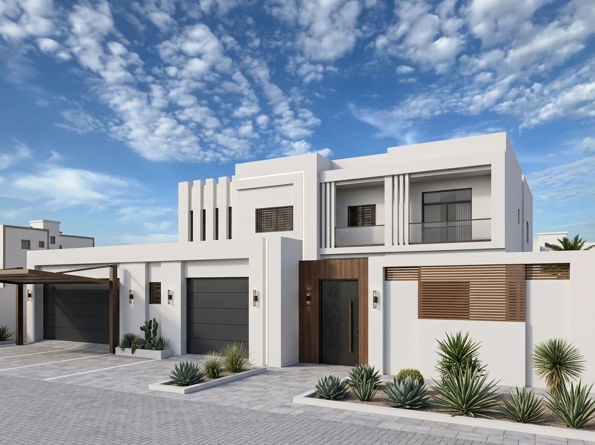 Contemporary Facade Facade design — facade photo by GenRoom AI