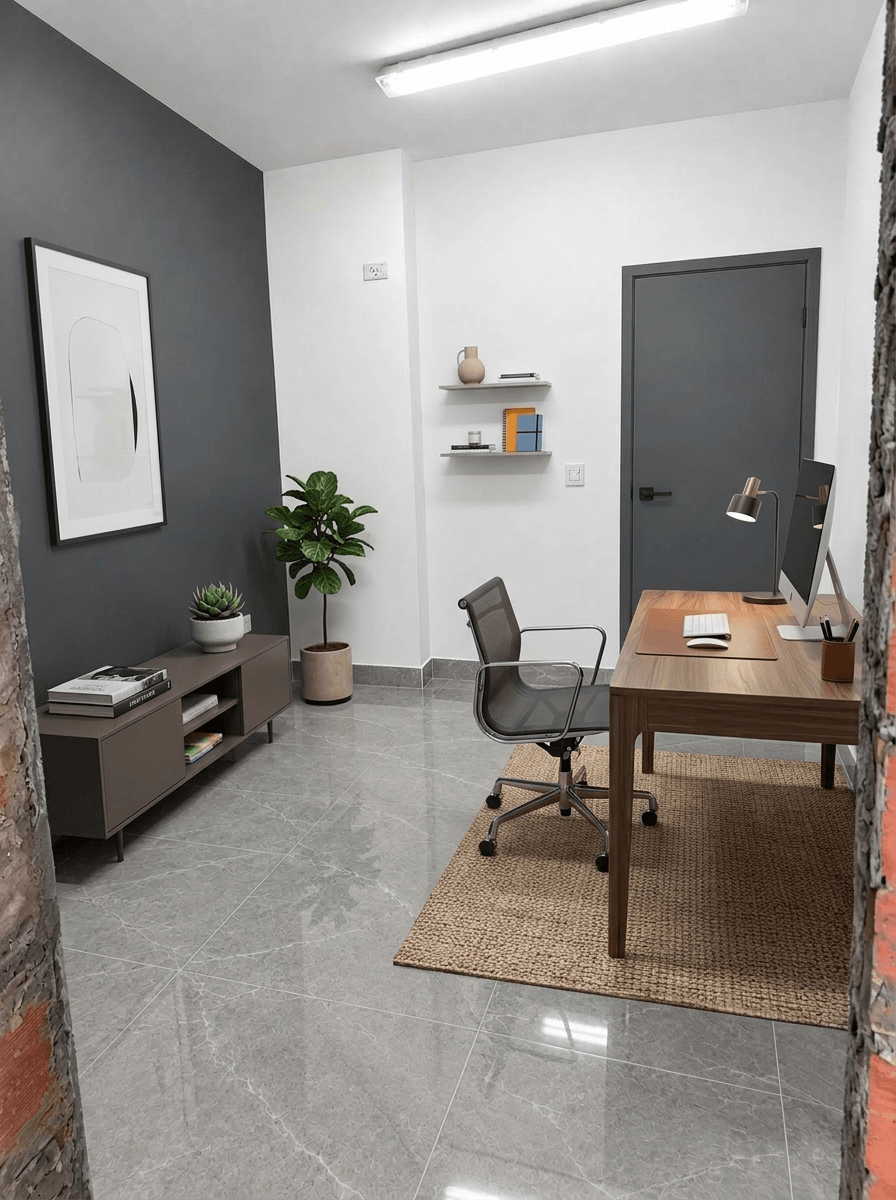 Office interior in no_style style — photo by GenRoom AI