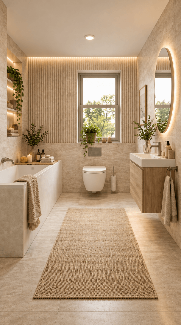 Bathroom interior in no_style style — photo by GenRoom AI