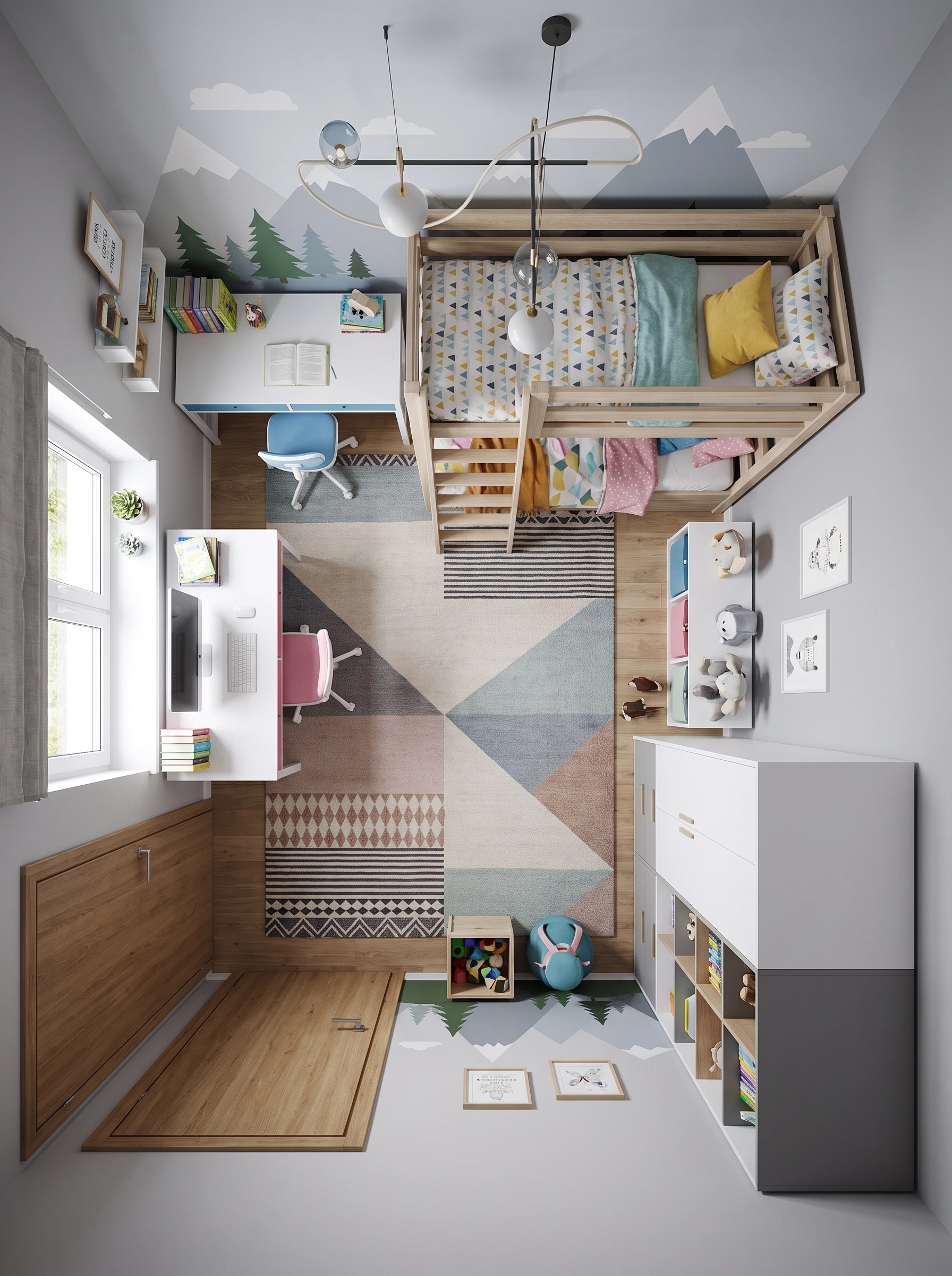 Interior design in Contemporary style — Living Room by GenRoom AI