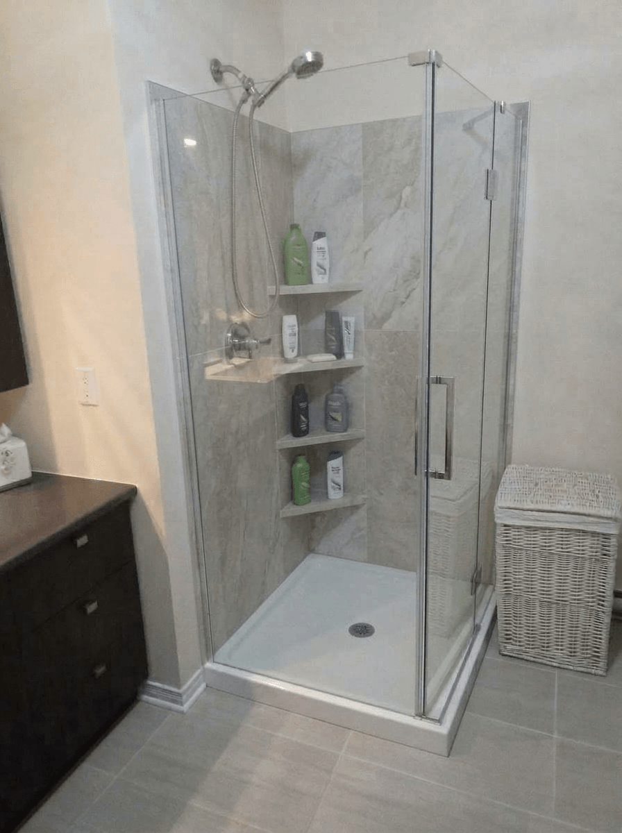 Bathroom interior in no_style style — photo by GenRoom AI