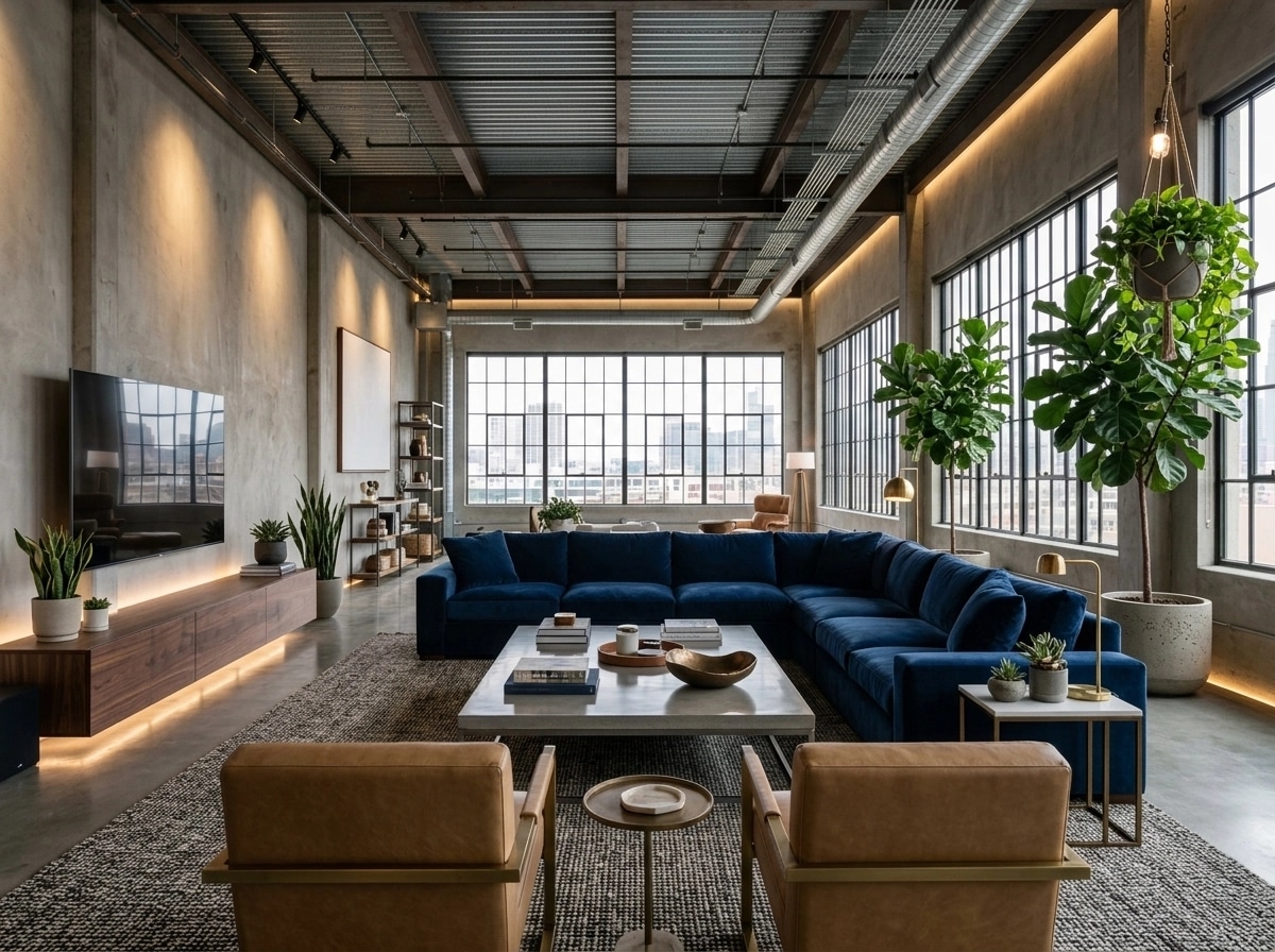 Interior design in Contemporary style — Living Room by GenRoom AI