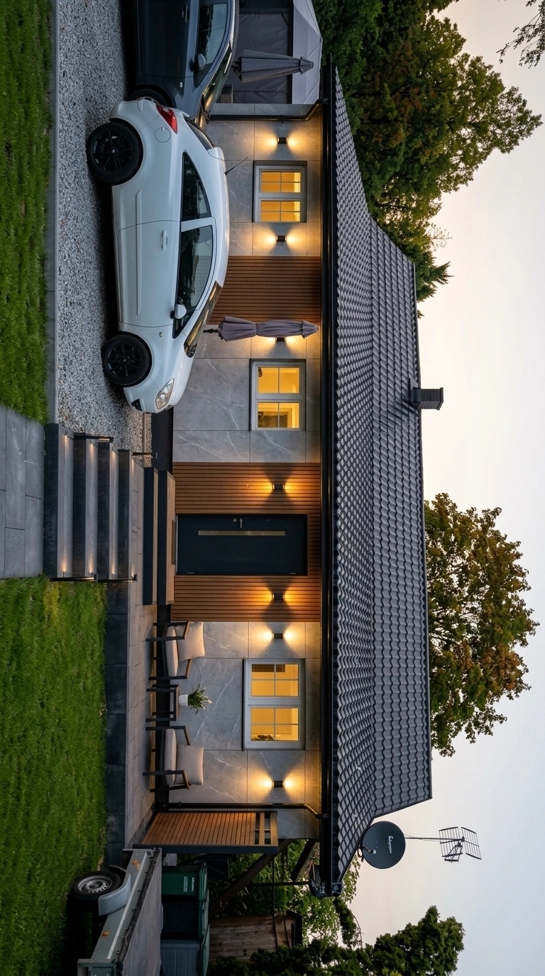 Facade design in Contemporary Facade style — Facade by GenRoom AI