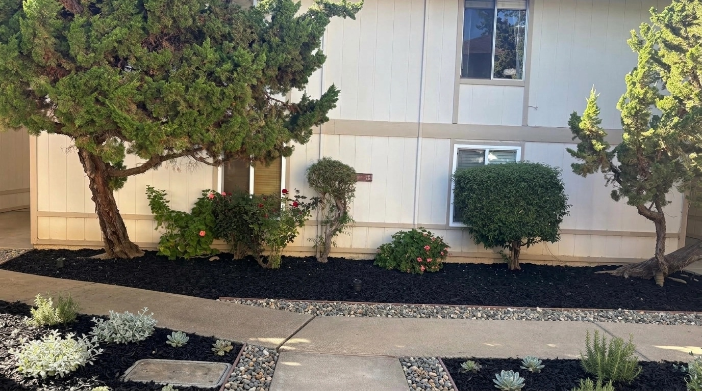 Landscape design in Minimalist Yard style — Yard by GenRoom AI