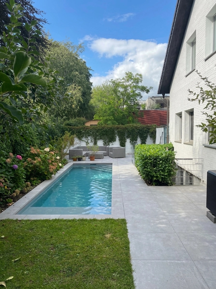 Yard design in no_style style — photo by GenRoom AI