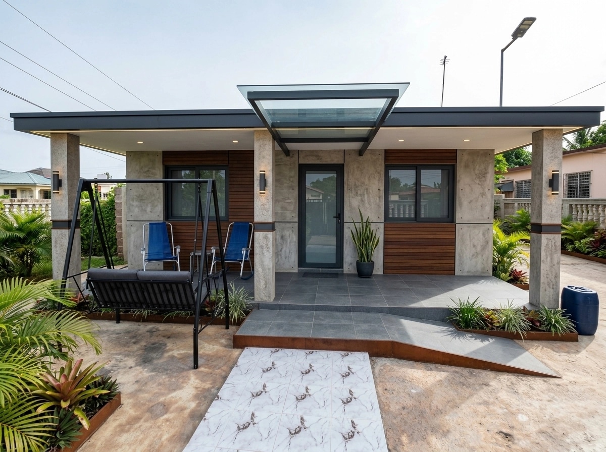 Contemporary Facade Facade design — facade photo by GenRoom AI