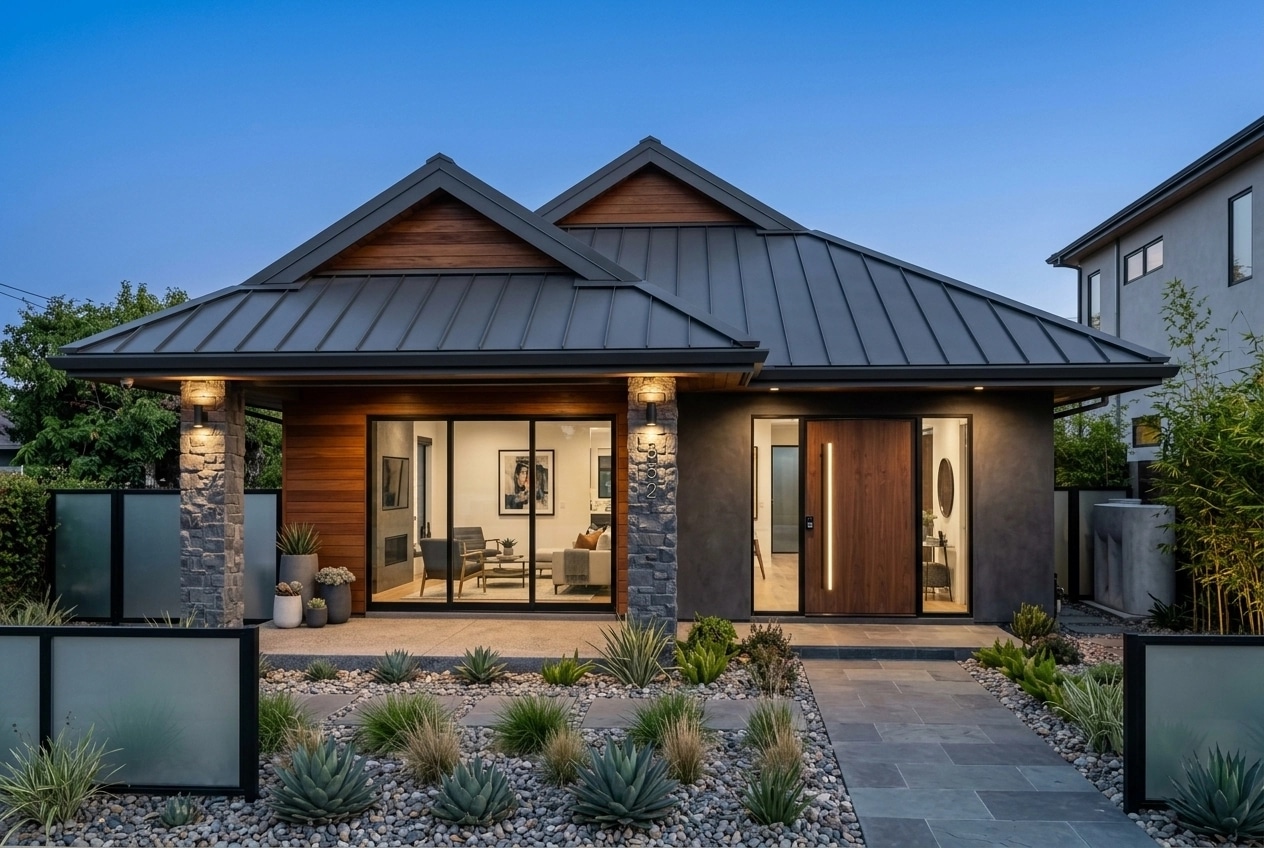 Contemporary Facade Facade design — facade photo by GenRoom AI