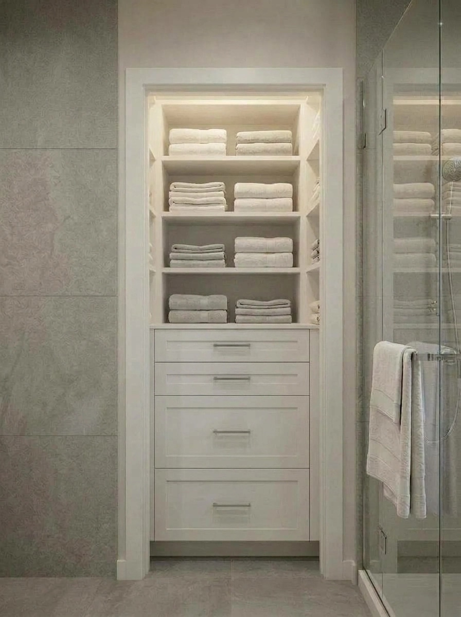 Contemporary Bathroom design — interior photo by GenRoom AI