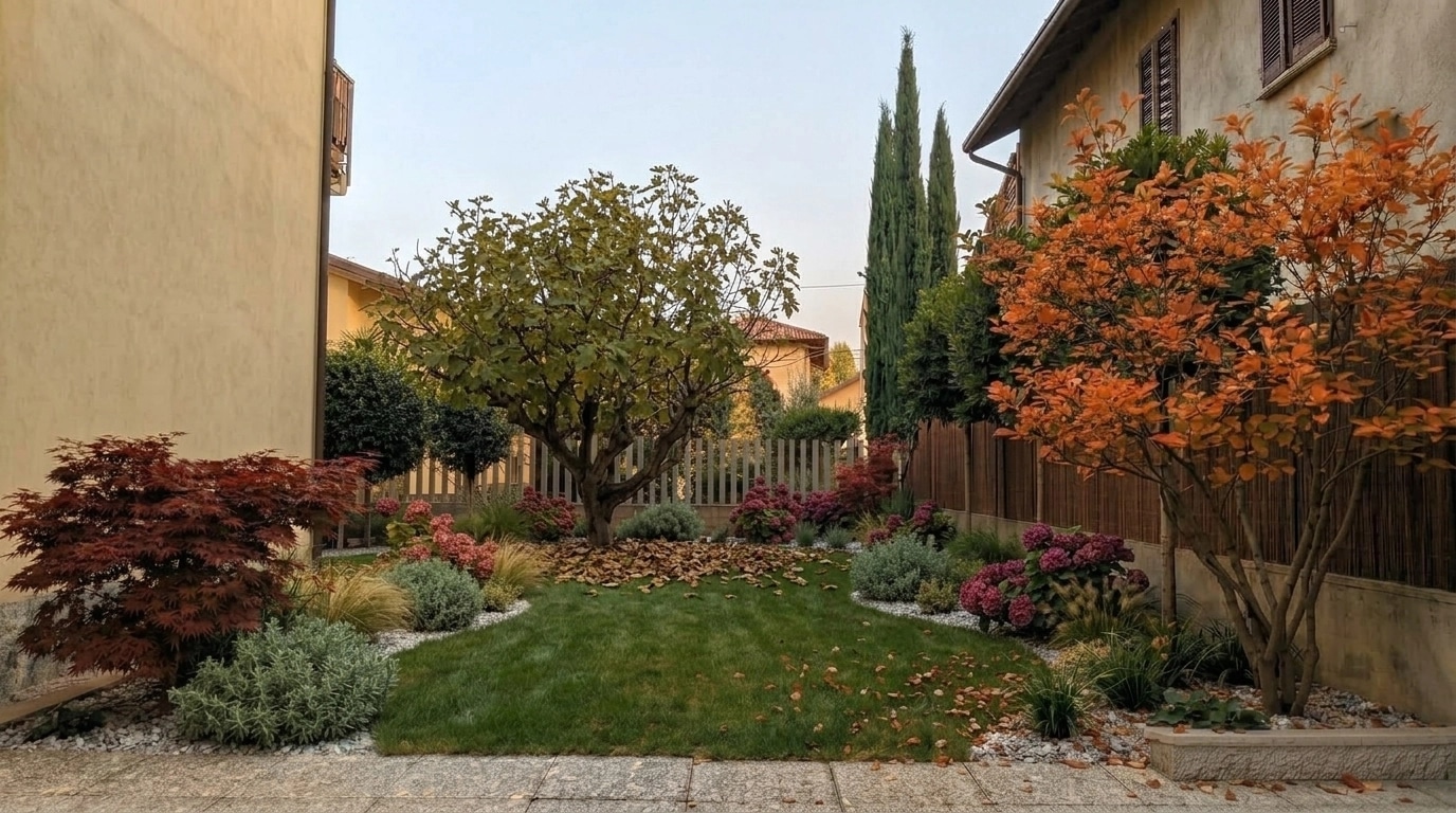 Yard design in no_style style — photo by GenRoom AI