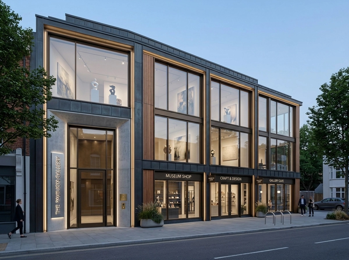 Facade design in Contemporary Facade style — Facade by GenRoom AI