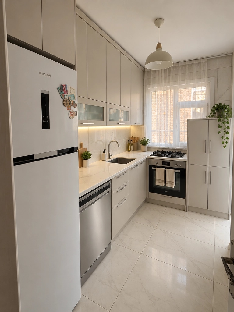 Interior design in Scandinavian style — Kitchen by GenRoom AI