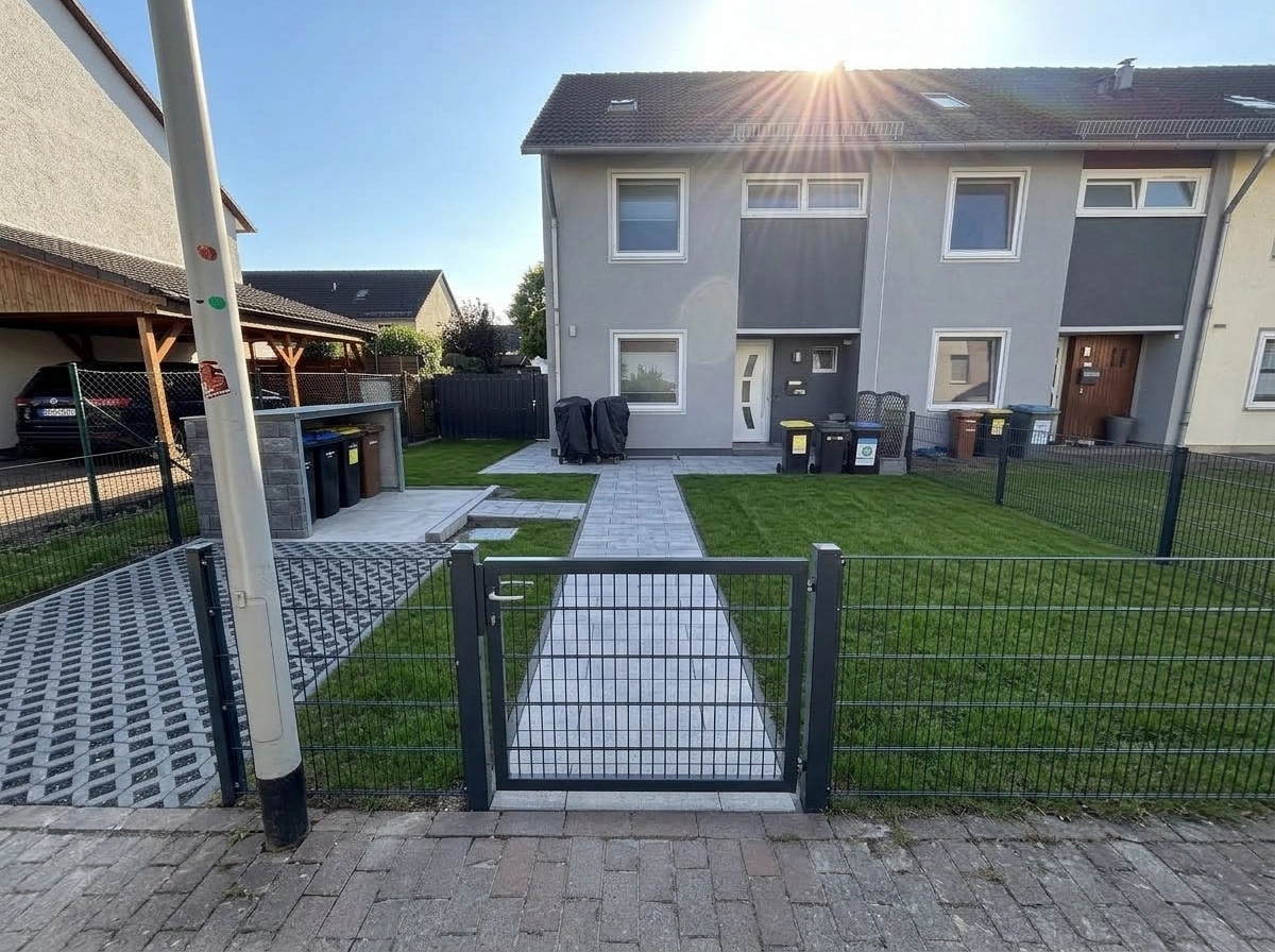 Yard design in no_style style — photo by GenRoom AI