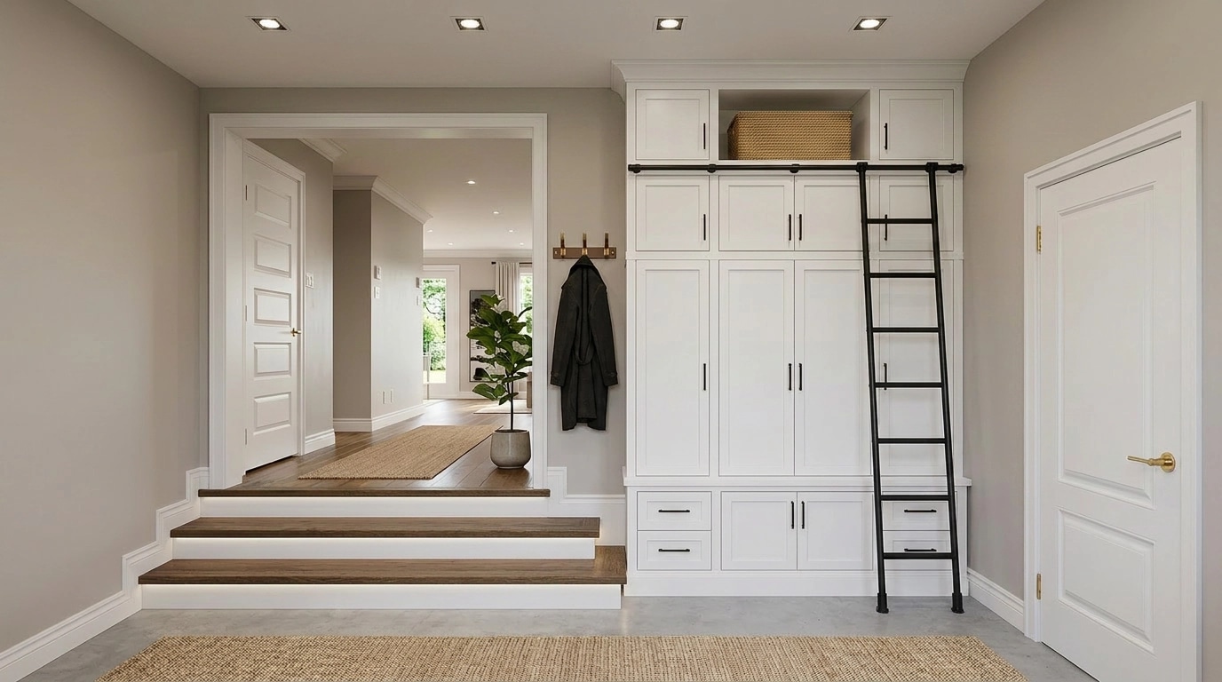 Interior design in Transitional style — Hallway by GenRoom AI