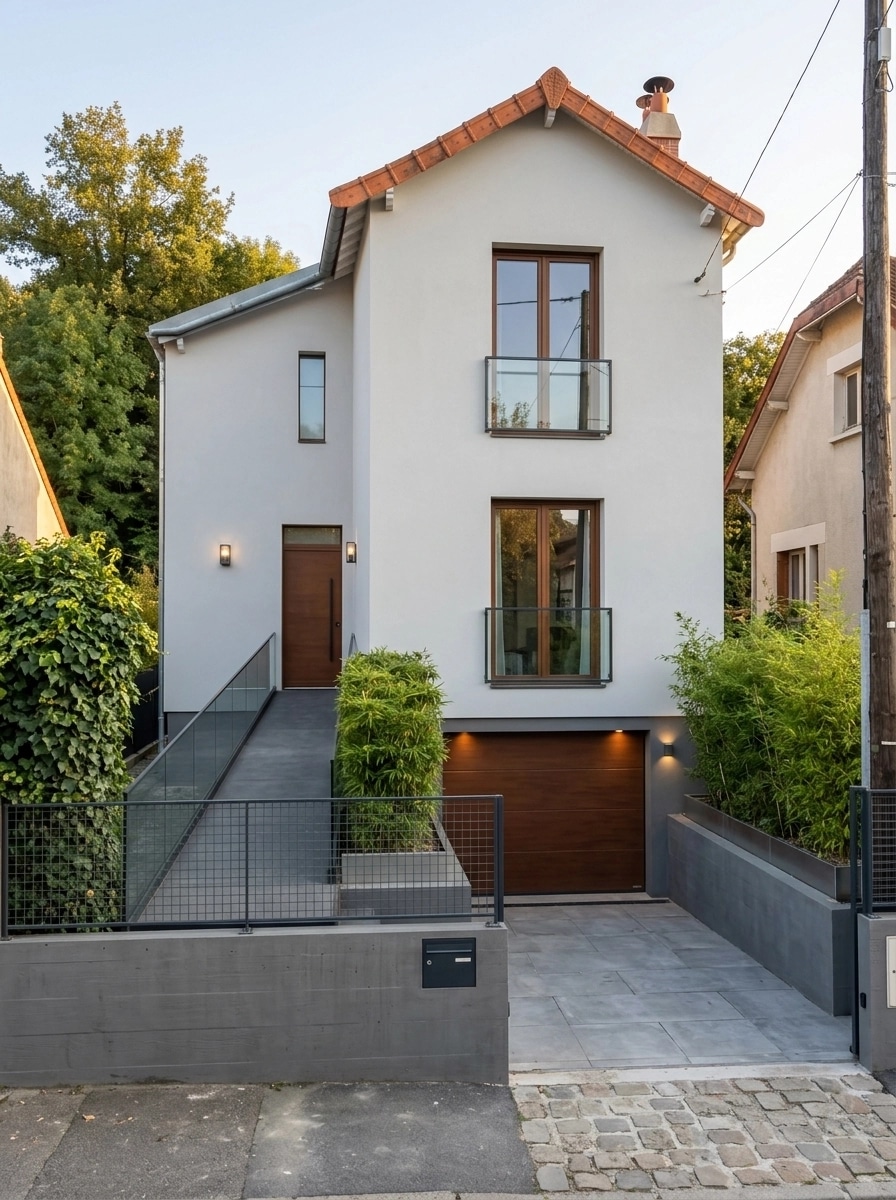 Facade design in Minimalist Facade style — Facade by GenRoom AI