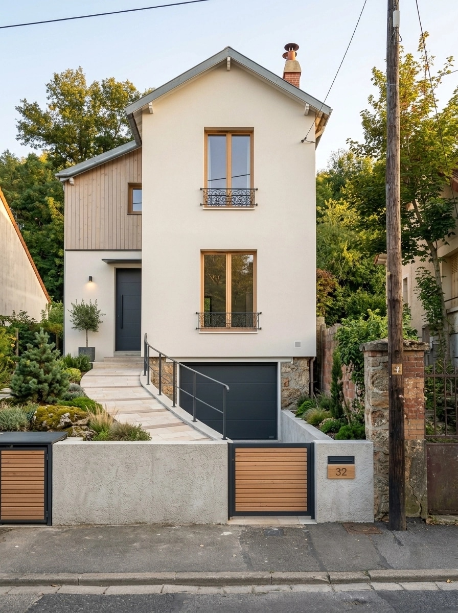 Scandinavian Facade Facade design — facade photo by GenRoom AI