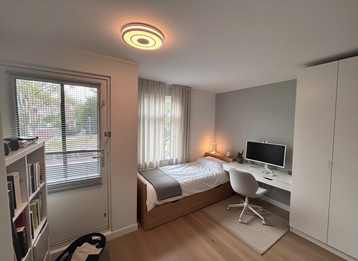 Minimalism Bedroom design — interior photo by GenRoom AI