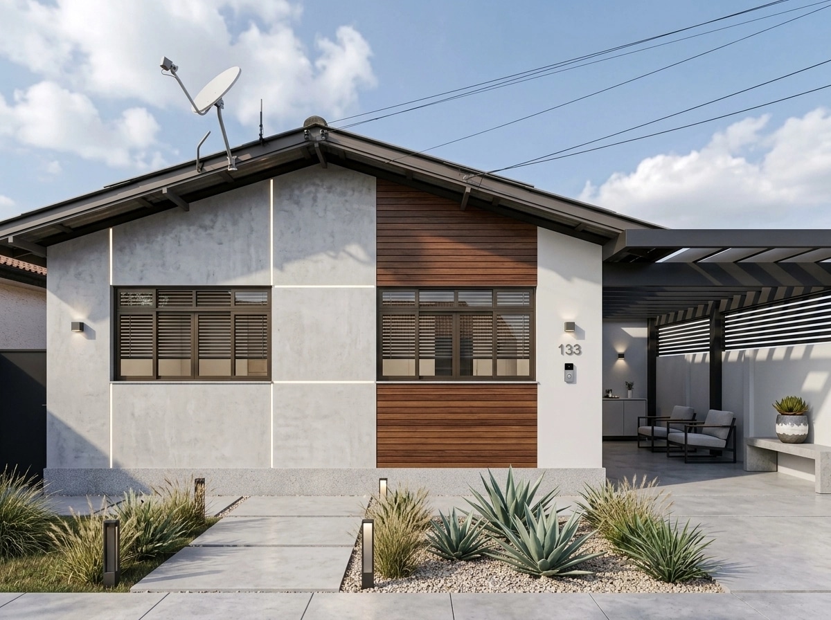 Contemporary Facade Facade design — facade photo by GenRoom AI
