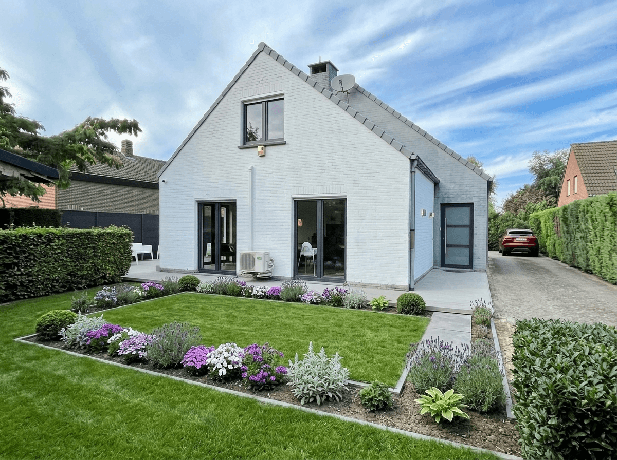 Yard design in no_style style — photo by GenRoom AI