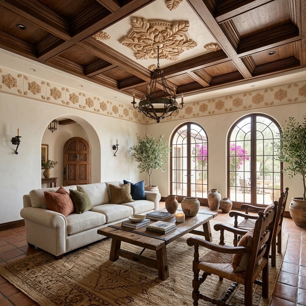 Interior design in Mediterranean style — Living Room by GenRoom AI