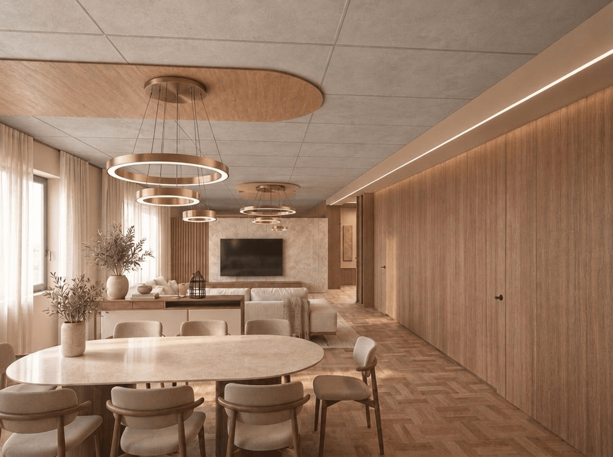 Interior design in Contemporary style — Living Room by GenRoom AI
