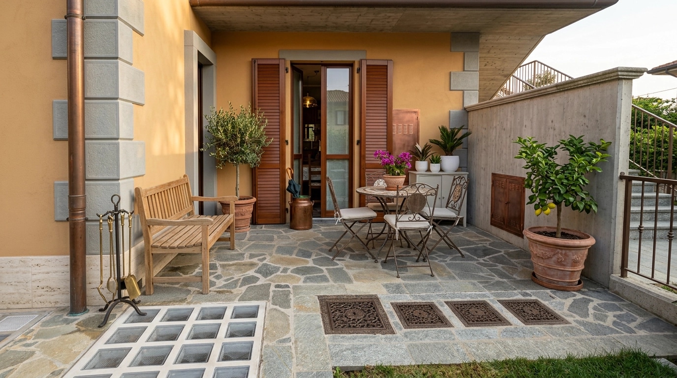 Facade design in Italian Villa Facade style — Facade by GenRoom AI