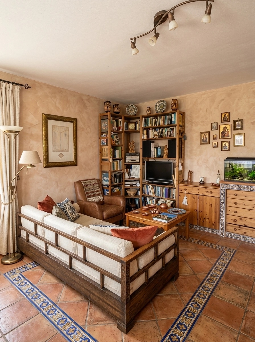 Interior design in Mediterranean style — Living Room by GenRoom AI